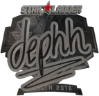 Sticker | dephh (Foil) | Berlin 2019 image