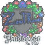 Sticker | ztr (Embroidered) | Budapest 2025