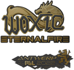 Sticker | woxic (Gold) | Antwerp 2022 image