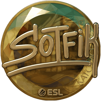 Sticker | S0tF1k（黃金）| Katowice 2019