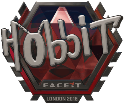 Sticker | Hobbit (foliowana) | Londyn 2018