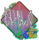 Sticker | chelo (Glitter) | Rio 2022 Sticker | chelo (Glitter) | Rio 2022 image