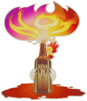 Sticker | Hot Wings (Ảnh toàn ký)