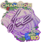 Sticker | Jame (Champion) | Rio 2022 image