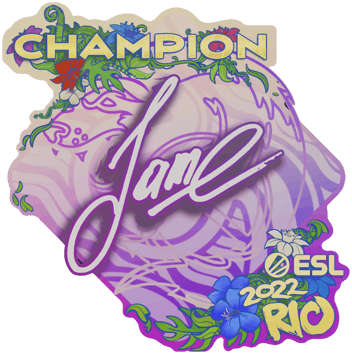 Sticker | Jame (mestari) | Rio 2022