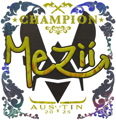 Sticker | mezii(全息,冠军)| 2025年奥斯汀锦标赛