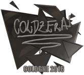 Sticker | coldzera (Foil) | Cologne 2016
