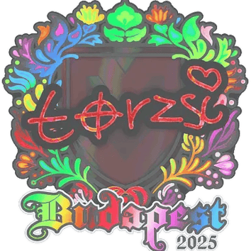 Aufkleber | torzsi (Holo) | Budapest 2025