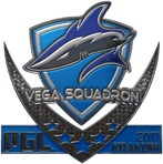 Sticker | Vega Squadron (Foil) | Krakow 2017
