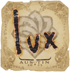 Sticker | lux | Austin 2025