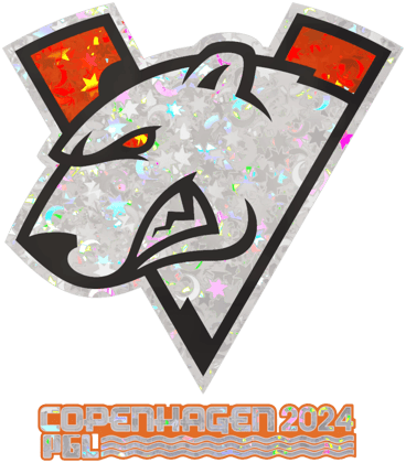 Sticker | Virtus.pro (brokatowa) | Kopenhaga 2024