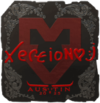 Sticker | xertioN (Foil) | Austin 2025