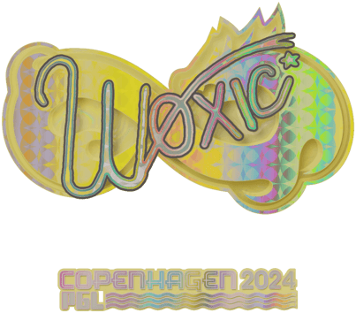 Sticker | woxic (ホログラム) | Copenhagen 2024