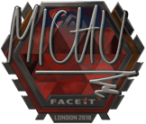 Sticker | MICHU (Foil) | London 2018 image
