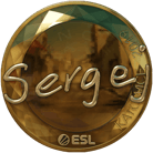 Sticker | sergej (Gold) | Katowice 2019 image