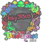 Sticker | chayJESUS (Holo) | Budapest 2025 Sticker | chayJESUS (Holo) | Budapest 2025 image