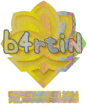 Sticker | b4rtiN (Holo) | Copenhagen 2024