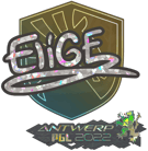 Sticker | EliGE (Glitter) | Antwerp 2022 image