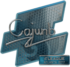 Sticker | cajunb (Foil) | Atlanta 2017 image