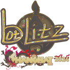 Sticker | bLitz (Glitter) | Shanghai 2024 image