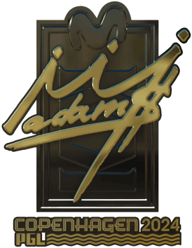 Sticker | adamS(금박) | 코펜하겐 2024