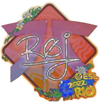 Sticker | roeJ (brokatowa) | Rio 2022