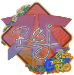 Sticker | roeJ (Glitter) | Rio 2022