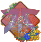 Sticker | roeJ (Glitter) | Rio 2022 Sticker | roeJ (Glitter) | Rio 2022 image