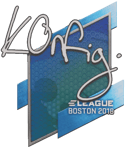 Sticker | k0nfig | Boston 2018