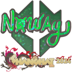 Sticker | noway (Glitter) | Shanghai 2024