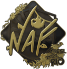 Sticker | NAF (Gold) | Rio 2022 image