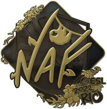 Sticker | NAF (Gold) | Rio 2022