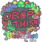 Sticker | drop (Holo) | Budapest 2025 Sticker | drop (Holo) | Budapest 2025 image