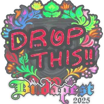 Sticker | drop (Holo) | Budapest 2025