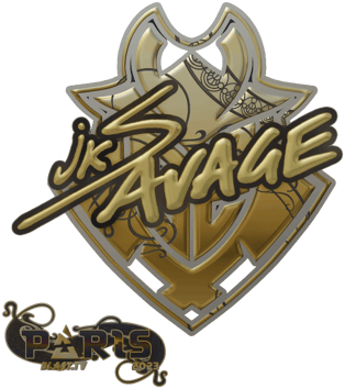 Sticker | jks (Oro) | Parigi 2023