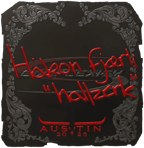 Sticker | hallzerk (Foil) | Austin 2025