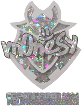 Sticker | m0NESY (scintillant) | Copenhague 2024