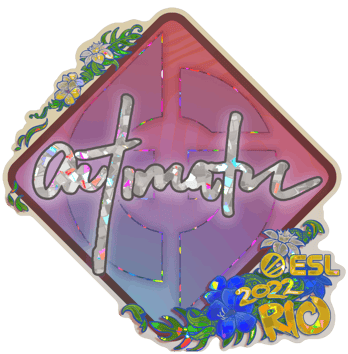 Sticker | autimatic (scintillant) | Rio 2022
