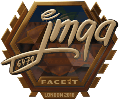 Sticker | jmqa (Gold) | Londres 2018