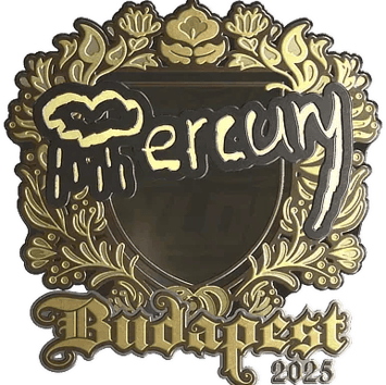 Aufkleber | Mercury (Gold) | Budapest 2025