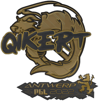 Sticker | qikert（黃金）| Antwerp 2022
