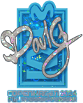 Sticker | dav1g (Glitter) | Copenhagen 2024