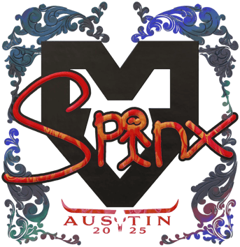 Sticker | Spinx (ホログラム) | Austin 2025