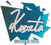Sticker | koosta | Cologne 2016