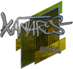 Sticker | XANTARES (Foil) | Boston 2018 image