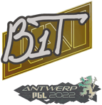 Sticker | b1t | Antwerp 2022