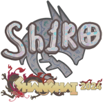 Sticker | sh1ro (Holo) | Shanghai 2024
