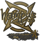 Sticker | hampus (Gold) | Antwerp 2022 image