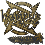Sticker | hampus (Gold) | Antwerp 2022