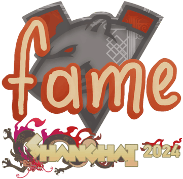 Sticker | fame | Şanghay 2024
